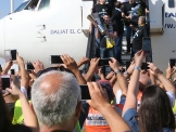 رفيق حلبي : مكابي تل ابيب عادت على متن طائرة دالية الكرمل 